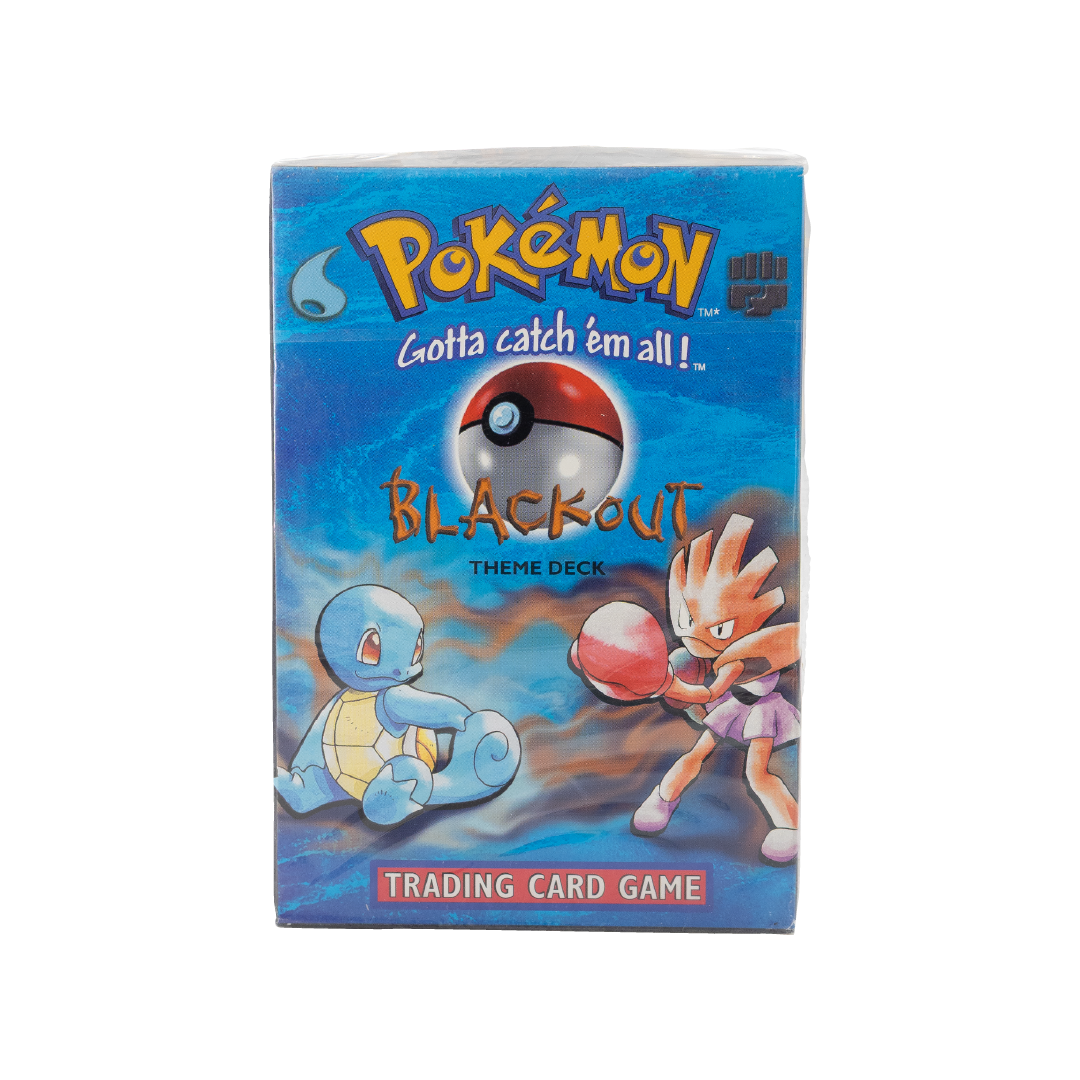 Pokémon Base Set Blackout Theme Deck Factory Sealed