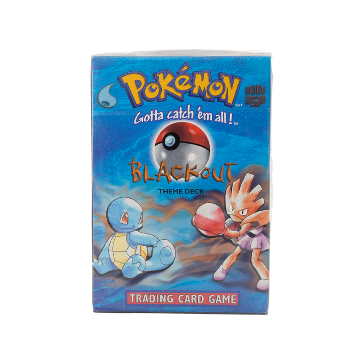 Pokémon Base Set Blackout Theme Deck Factory Sealed