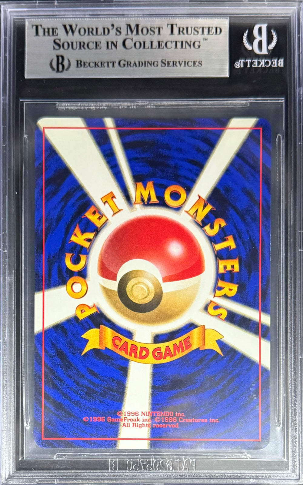Pokemon Misty's Golduck 055 Holo Pokemon Gym Booster 1 Leaders Stadium Japanese 1998 Beckett BGS 8.5