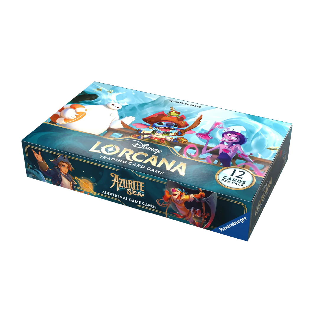 Disney Lorcana Azurite Sea – Booster Box