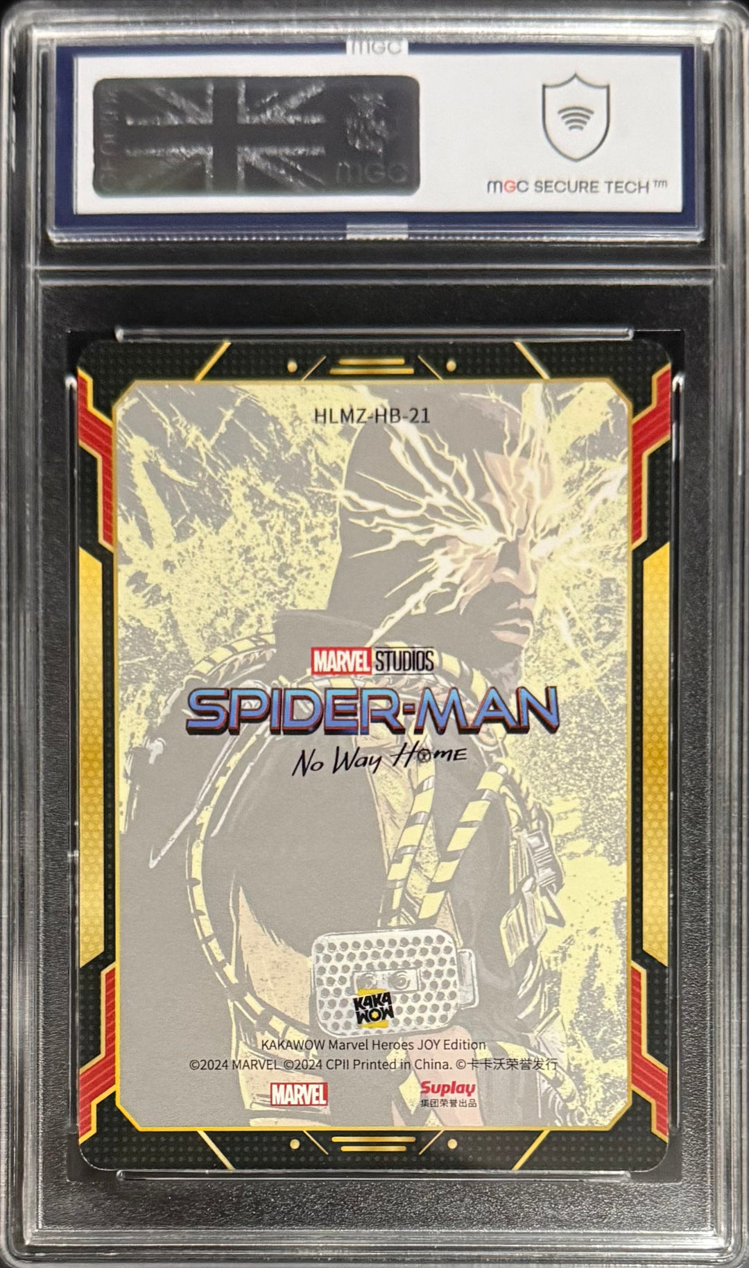 Kakawow Electro Spider-Man No Way Home Poster Card Kakawow Marvel 2024 MGC9
