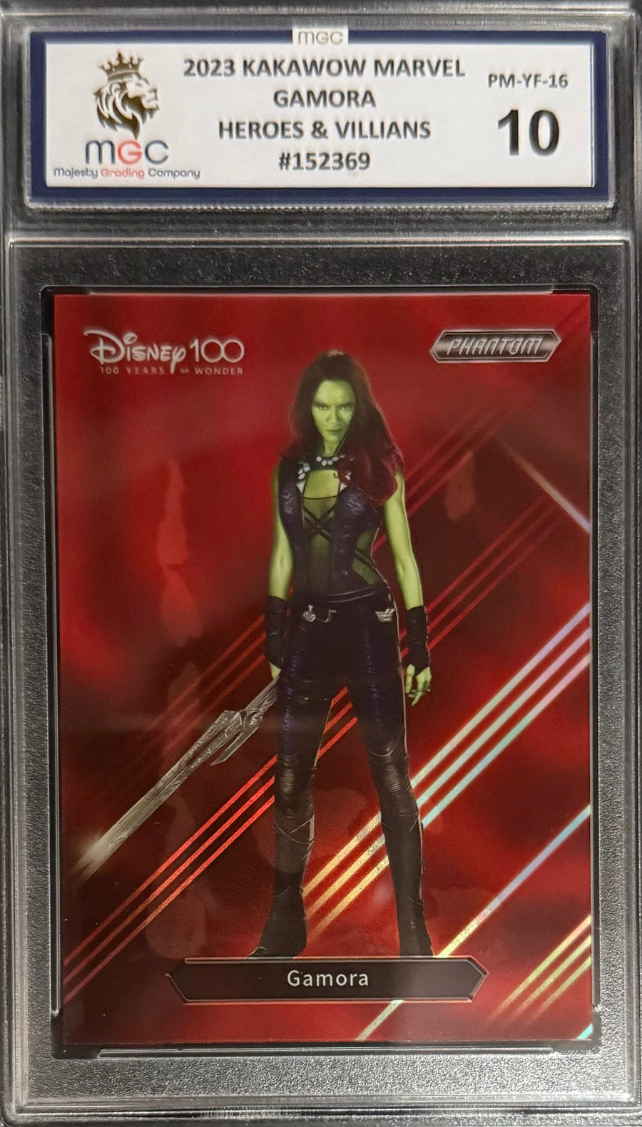 Kakawow Gamora Heroes & Villains Card Kakawow Phantom Marvel Disney 100 2023 MGC10