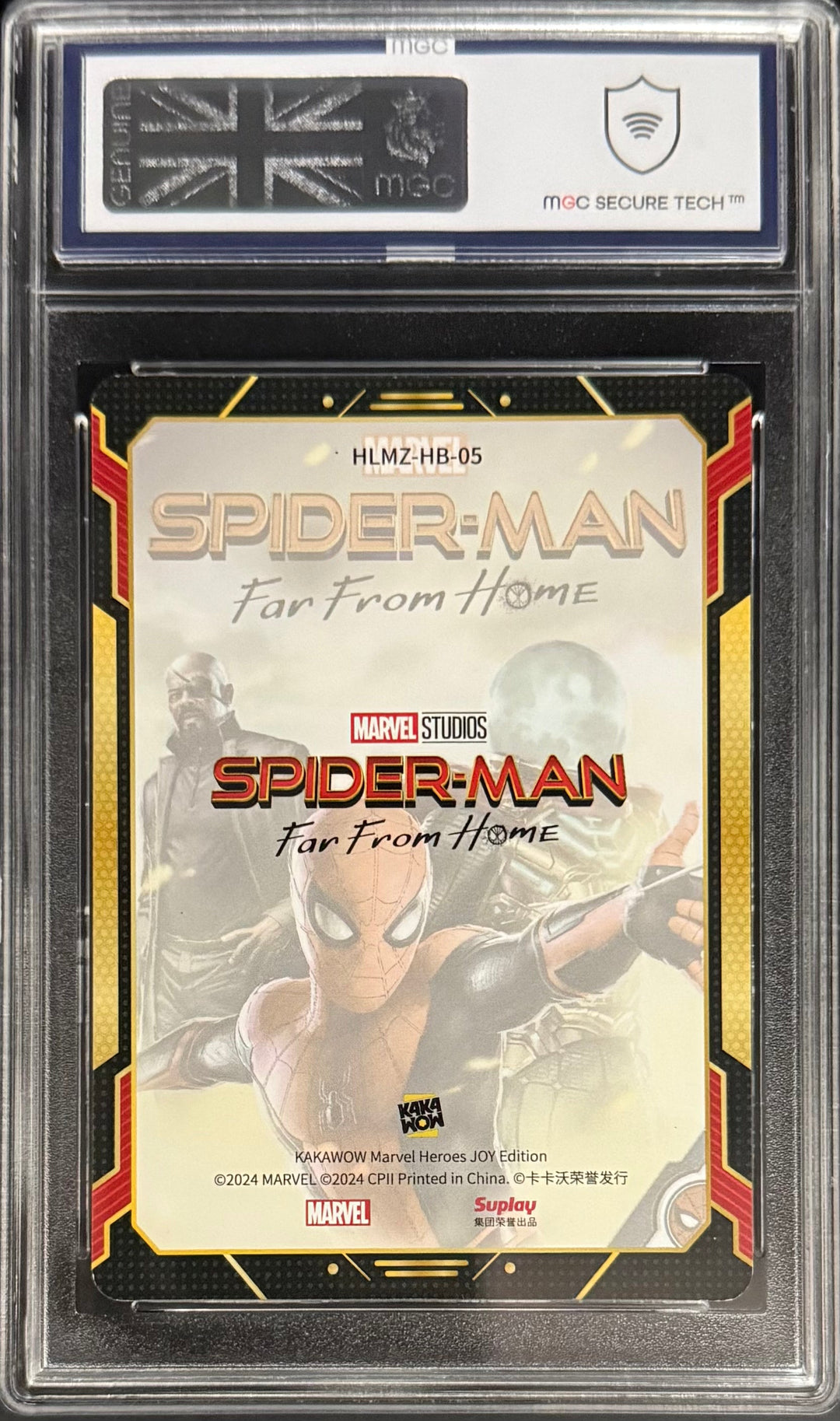 Kakawow Spider-Man Far From Home Poster Card Kakawow Marvel 2024 MGC9