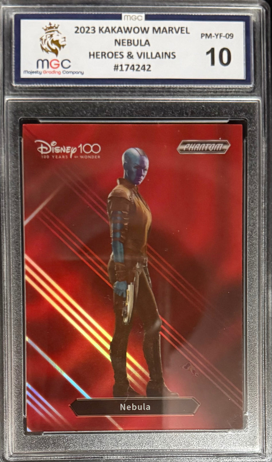 Kakawow Nebula Heroes & Villains Card Kakawow Phantom Marvel Disney 100 2023 MGC10