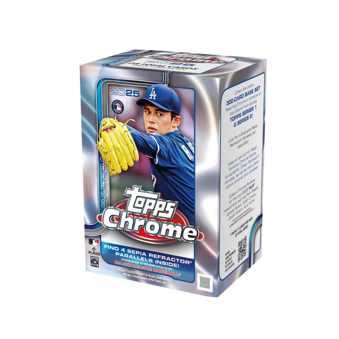 2025 Topps Chrome Baseball Blaster Box