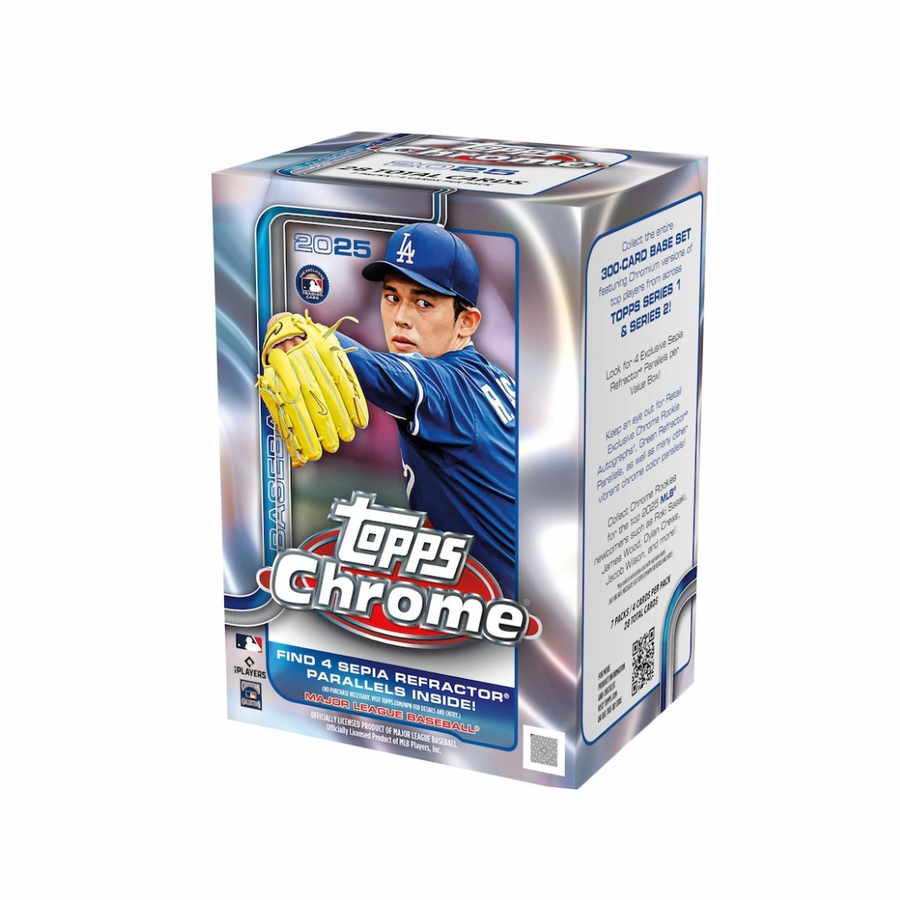 2025 Topps Chrome Baseball Blaster Box