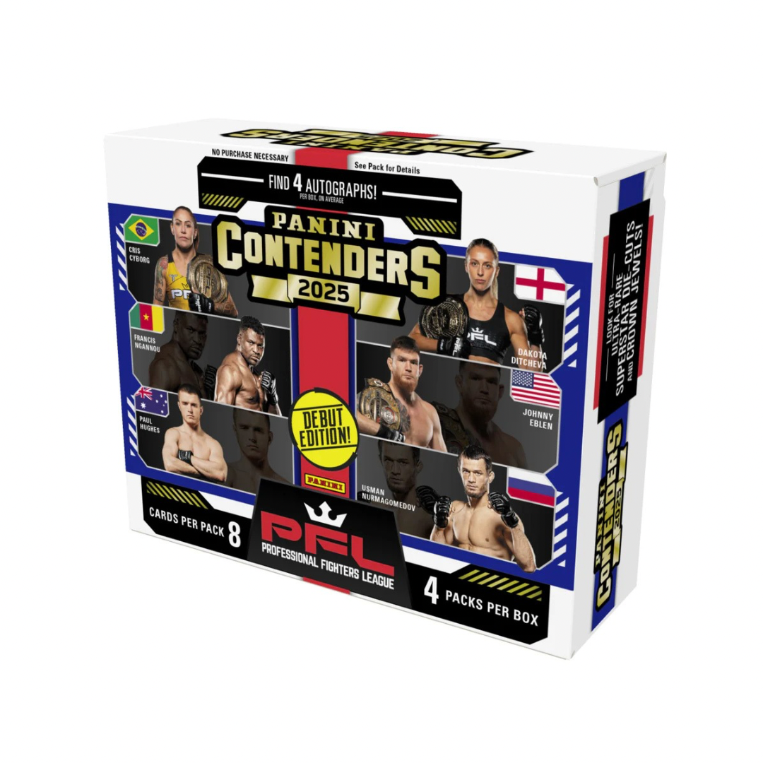 2025 Panini Contenders PFL Hobby Box