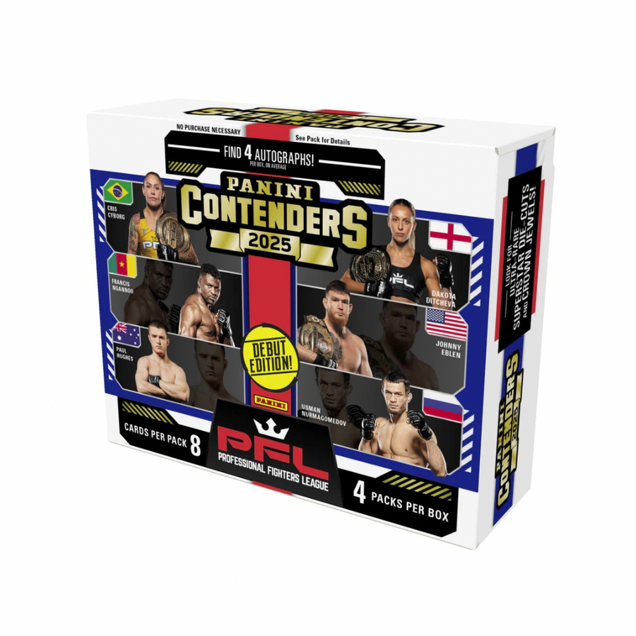 2025 Panini Contenders PFL Hobby Box