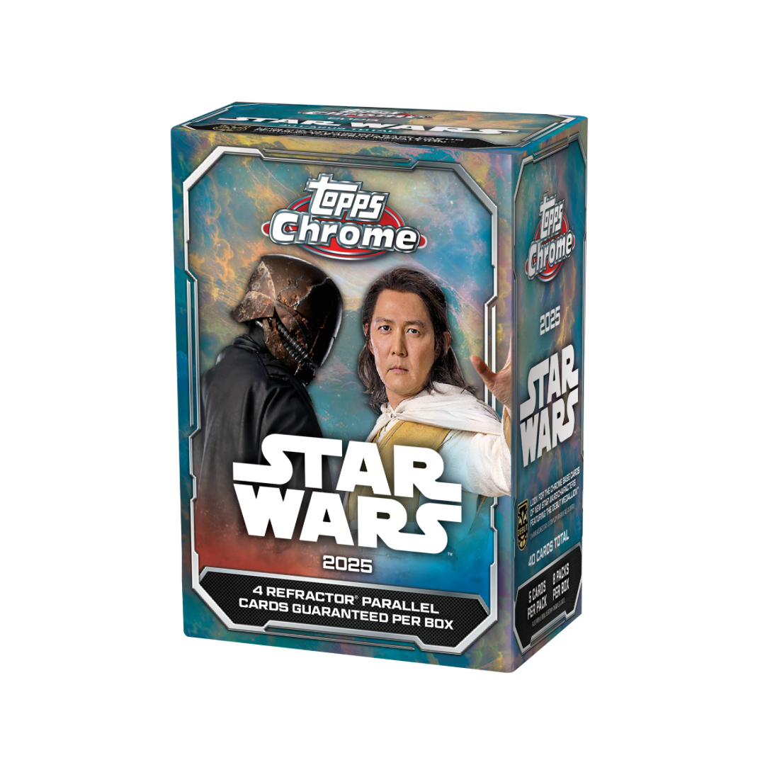 2025 Topps Chrome Star Wars Blaster Box