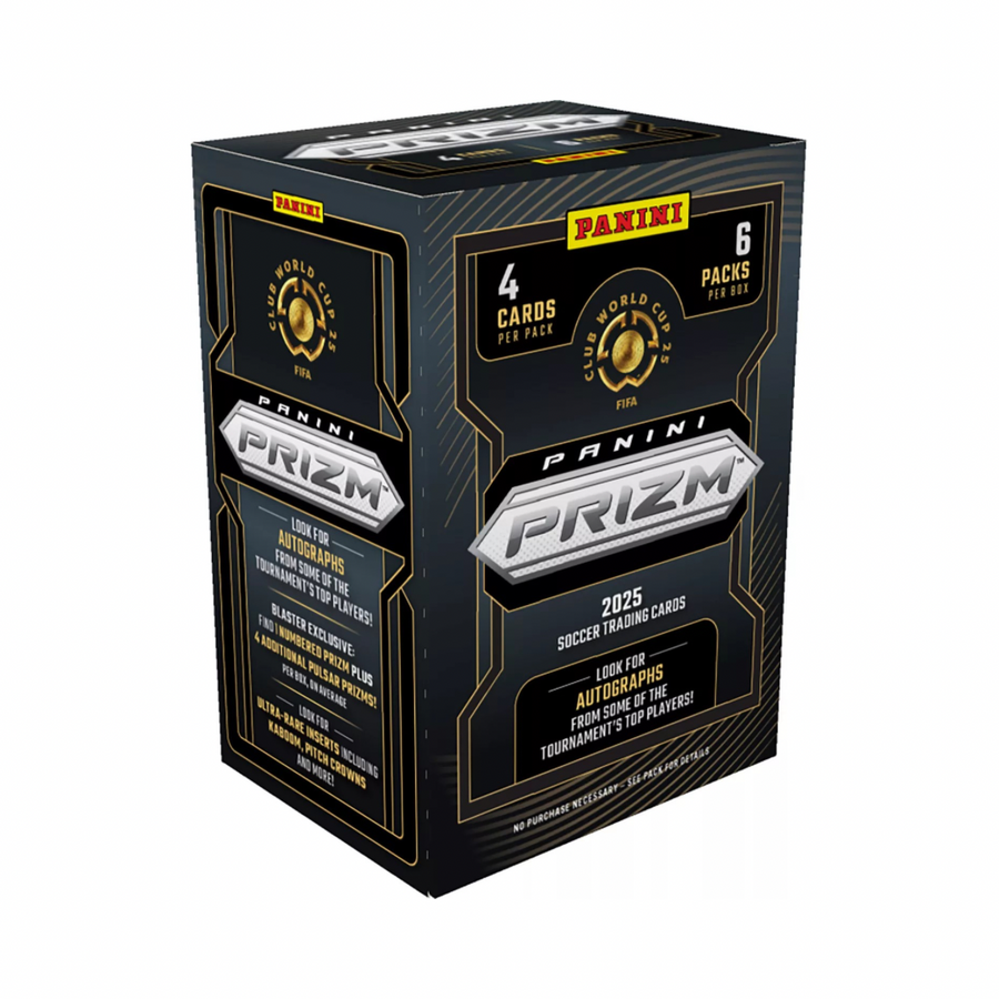 2025 Panini Prizm FIFA Club World Cup Soccer 6-Pack Blaster Box