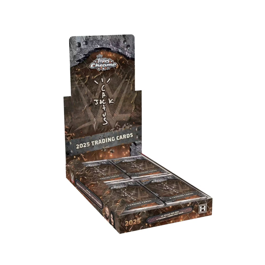 2025 Topps Chrome WWE x Cactus Jack Box