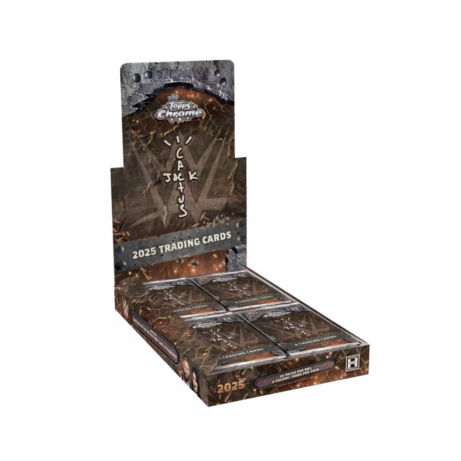 2025 Topps Chrome WWE x Cactus Jack Box