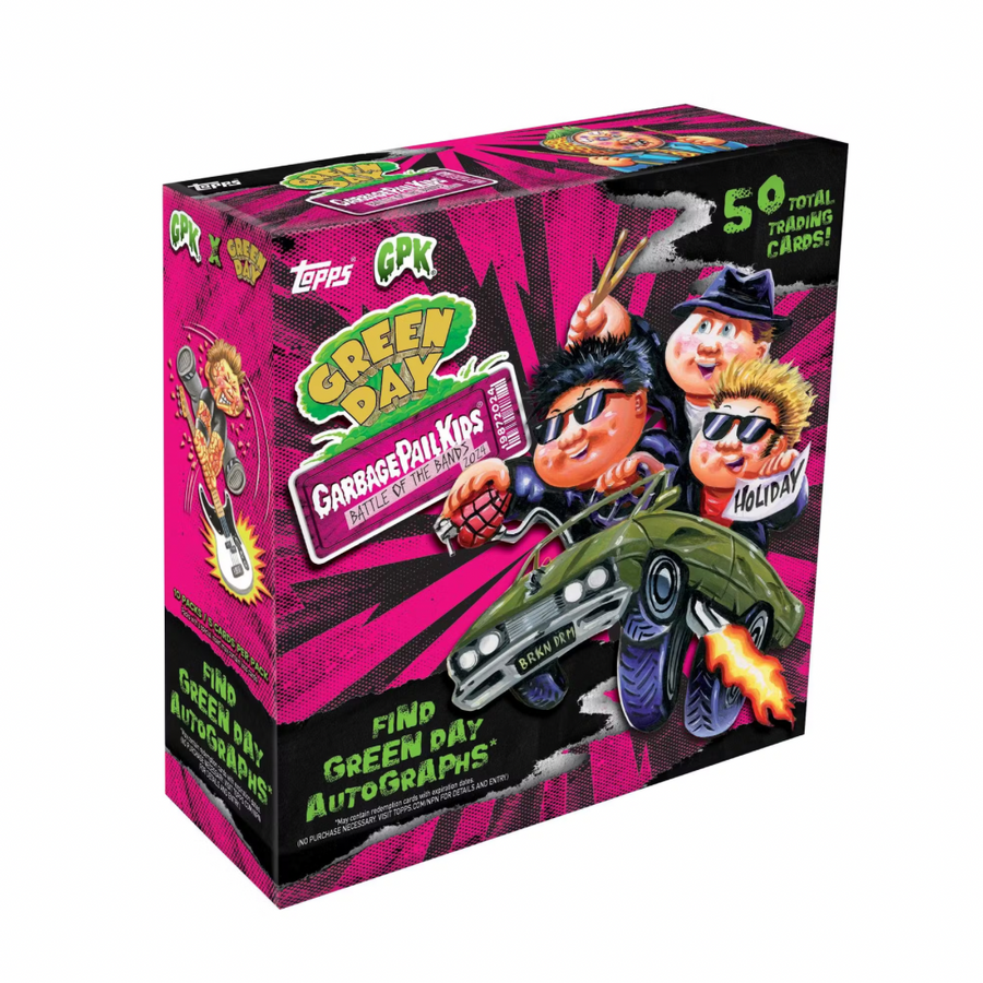 2024 Topps Garbage Pail Kids Battle Of The Bands: Green Day Hobby Box