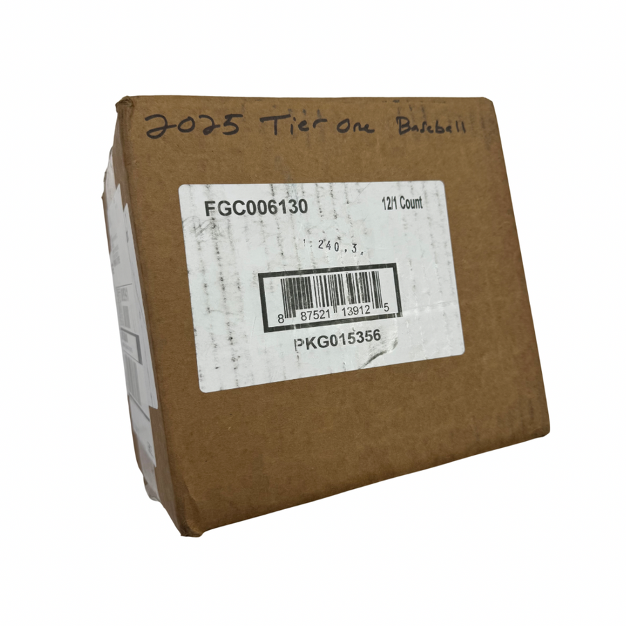 2025 Topps Tier One Baseball Hobby 12-Box Case