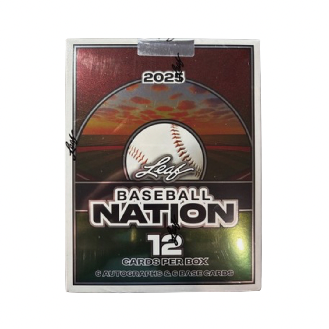 2025 Leaf Baseball Nation Hobby Box