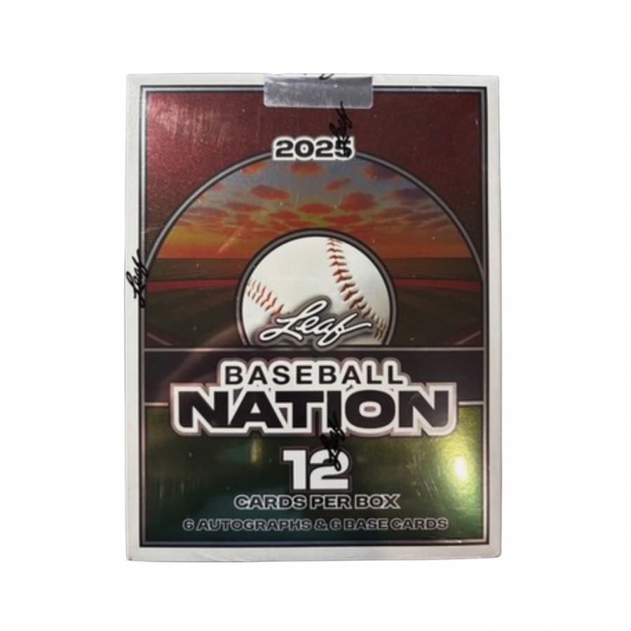 2025 Leaf Baseball Nation Hobby Box