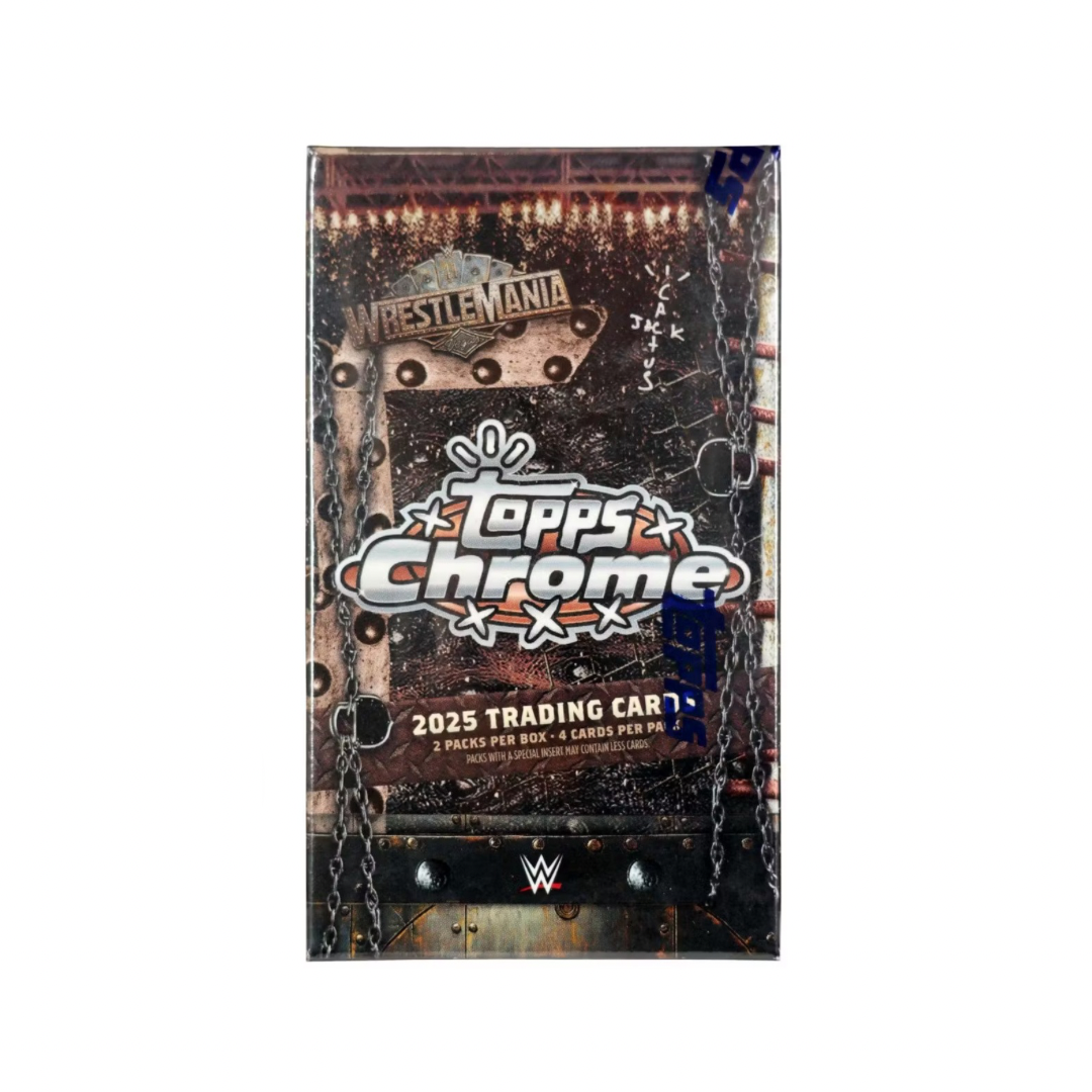 2025 Topps Chrome WWE Cactus Jack Wrestlemania Box
