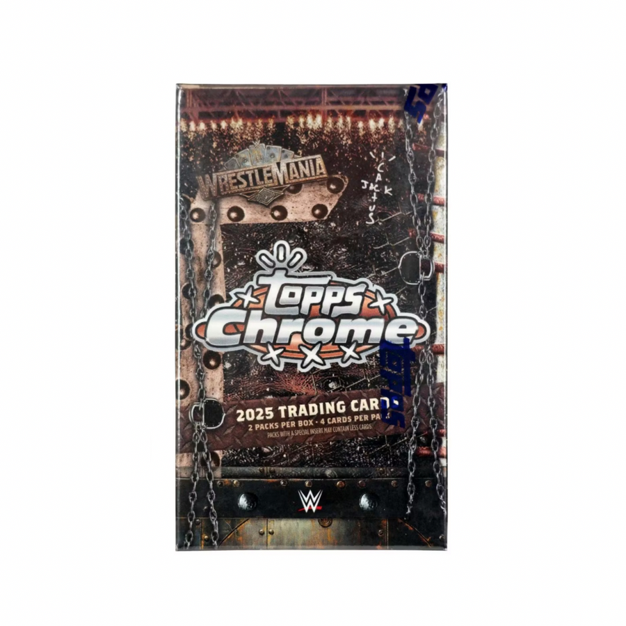 2025 Topps Chrome WWE Cactus Jack Wrestlemania Box