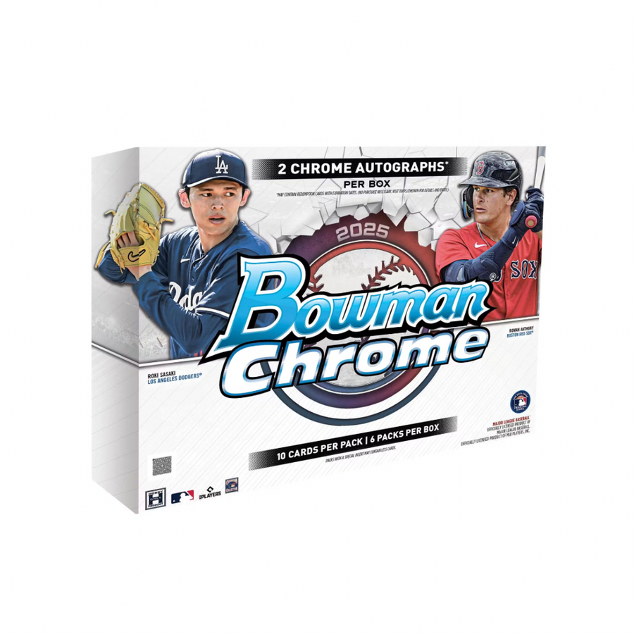 2025 Bowman Chrome Baseball Hobby Box
