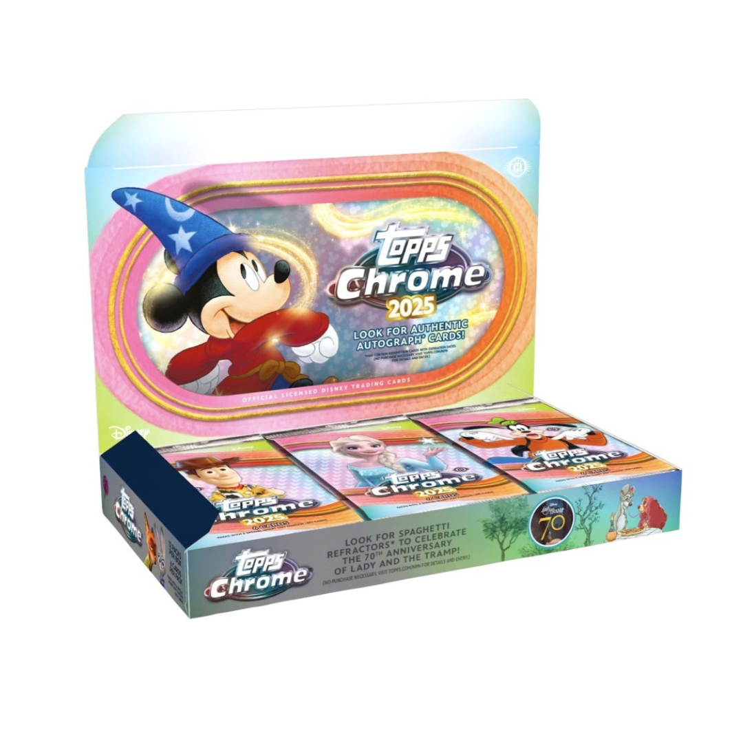 2025 Topps Chrome Disney Hobby Box