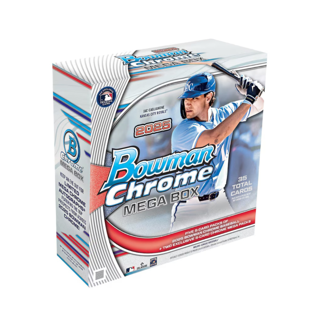 2025 Bowman Chrome Baseball Mega Box
