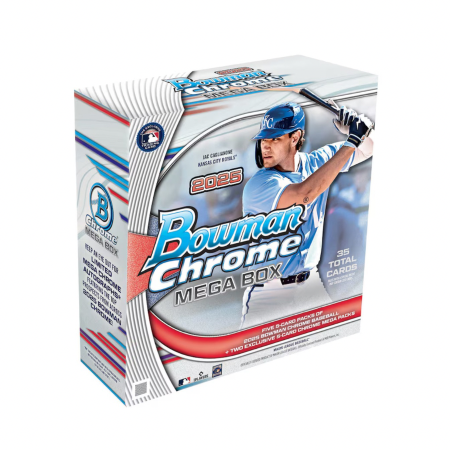 2025 Bowman Chrome Baseball Mega Box