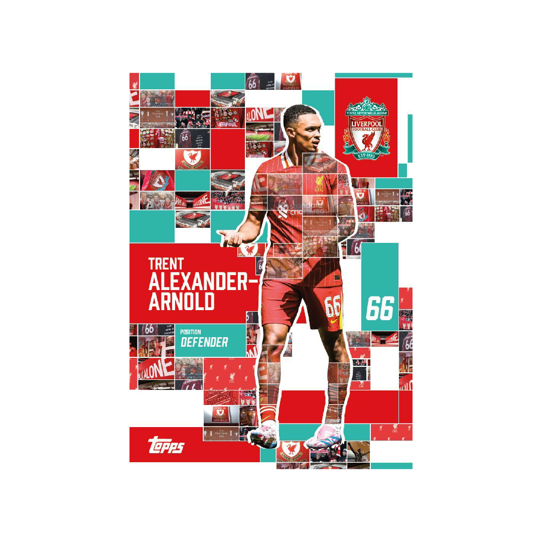 Topps Liverpool FC Team Set 2024/25 Single Pack