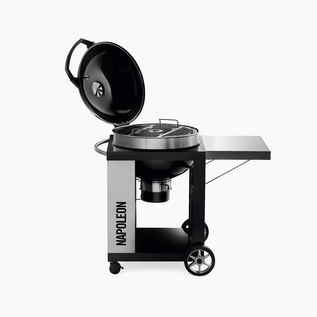 Napoleon Pro Charcoal Kettle Grill with Cart