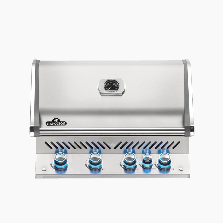 Napoleon Prestige Pro 500 Built-in Gas Grill - Natural Gas