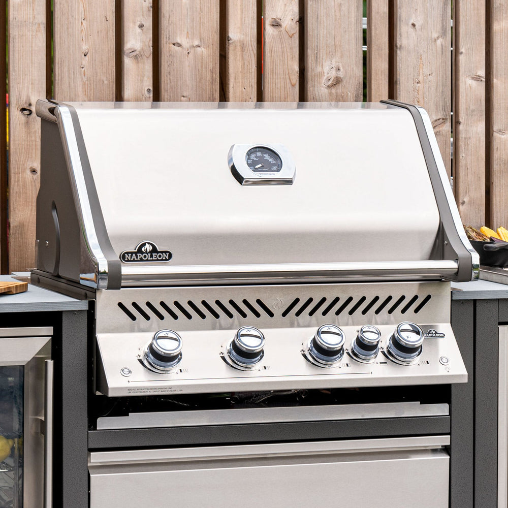 Napoleon Prestige Pro 500 Built-in Gas Grill - Natural Gas