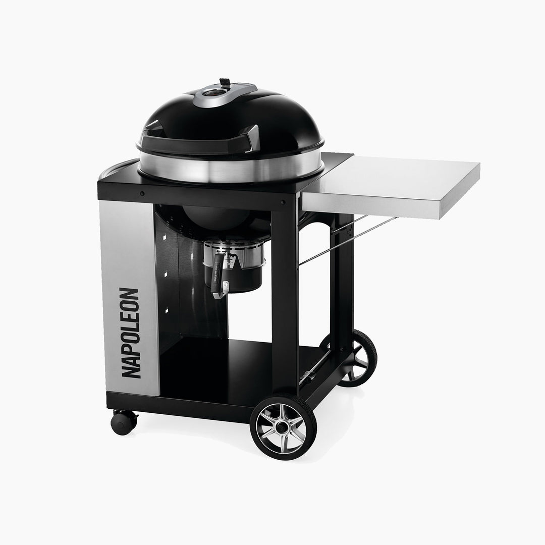 Napoleon Pro Charcoal Kettle Grill with Cart