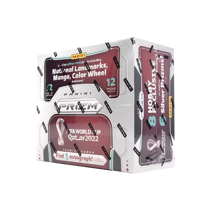 Panini Prizm FIFA World Cup Soccer 2022 Hobby Box