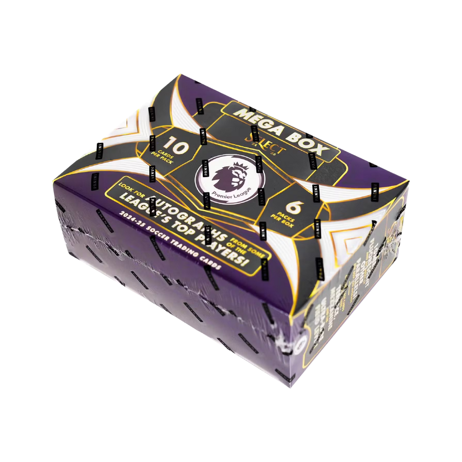 Panini Select Premier League Soccer 2024-25 Hobby Mega Box