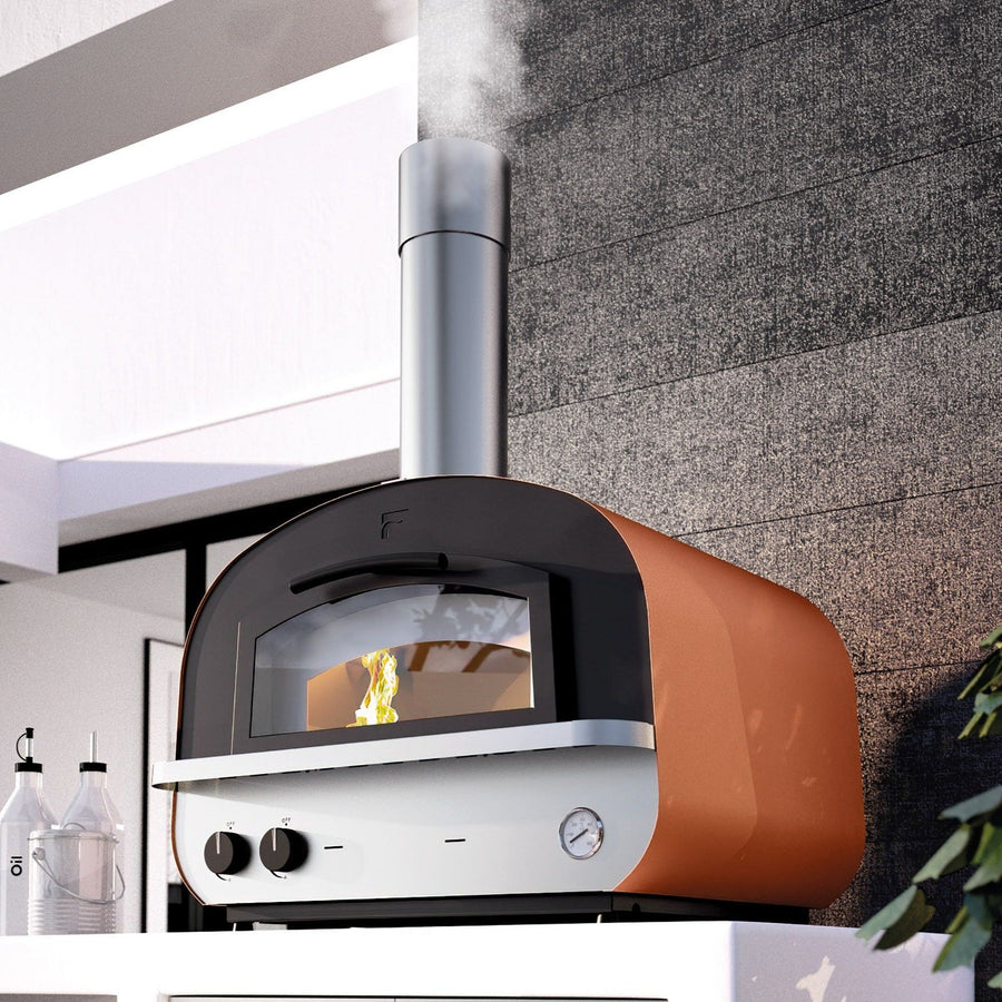 Fontana Piero Build In Gas & Wood Fired Pizza Oven