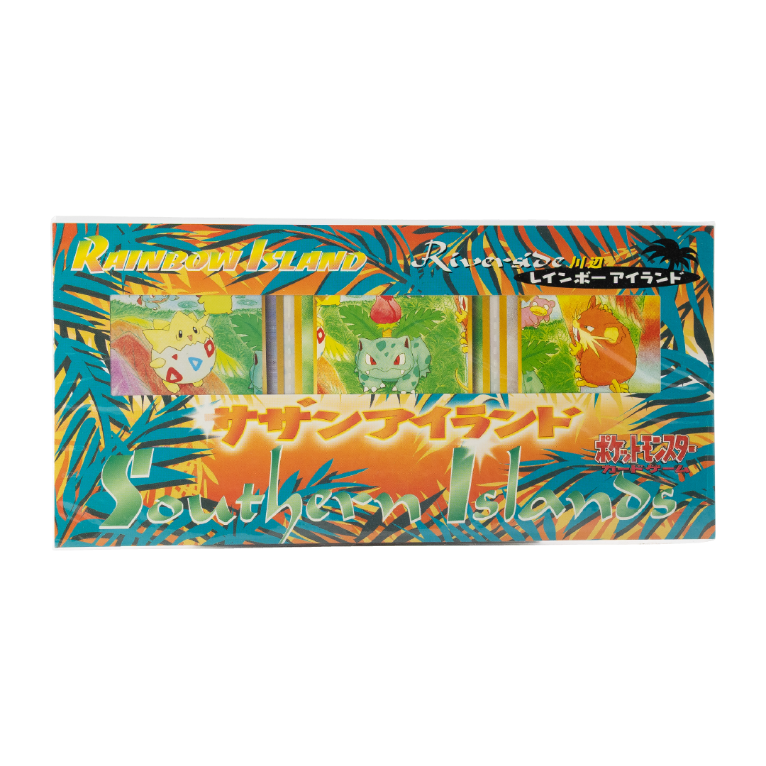 Pokémon Southern Islands Collection - Rainbow Island - Sky, Riverside & Field of Flowers