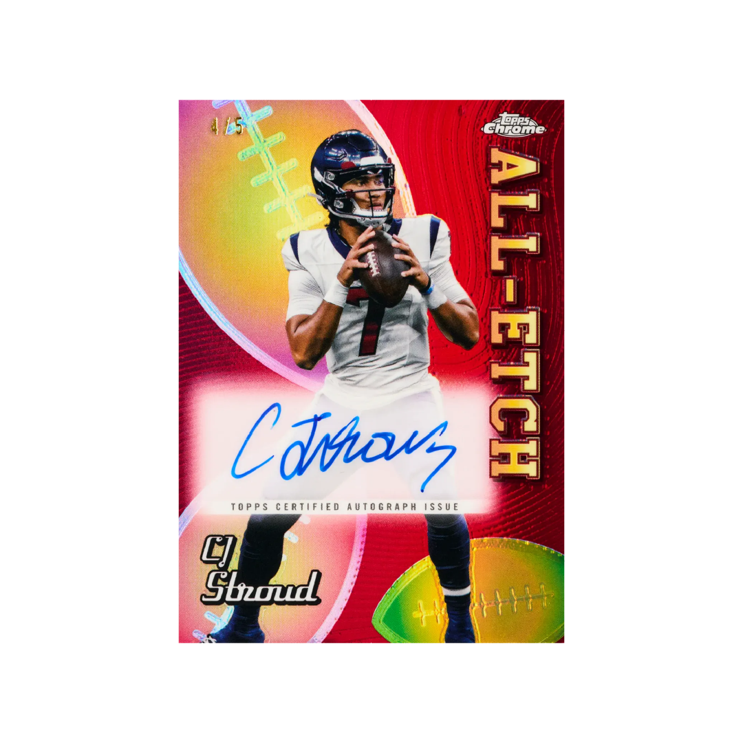 Topps Chrome Football 2024 Hanger Box