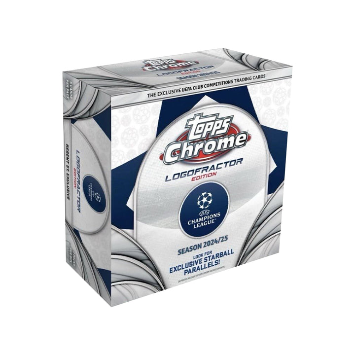 Topps Chrome LogoFractor UEFA Club Competitions 2024-25 Hobby Box