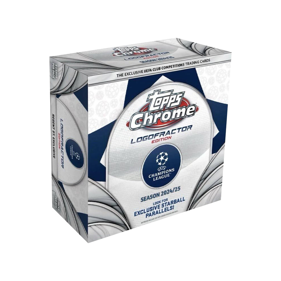 Topps Chrome LogoFractor UEFA Club Competitions 2024-25 Hobby Box