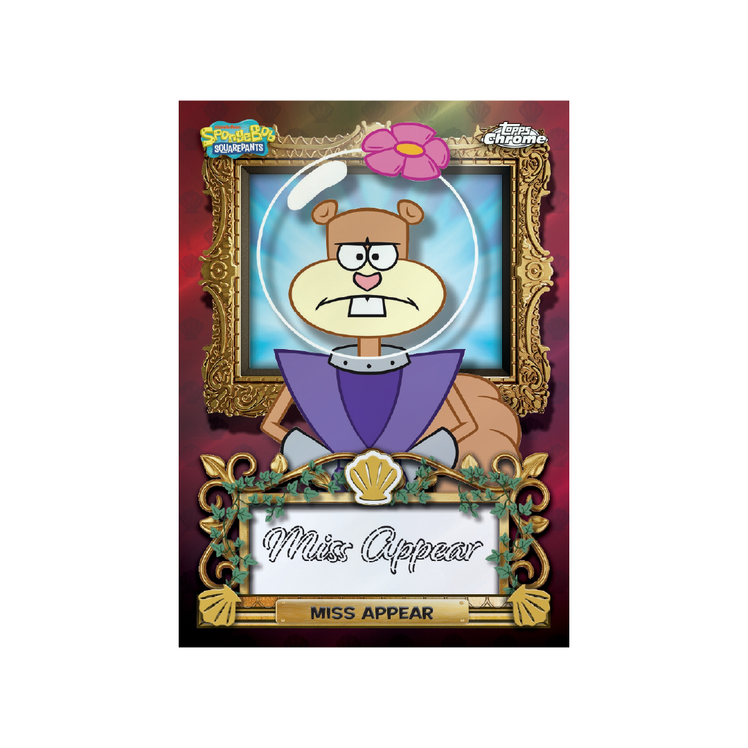 Topps Chrome SpongeBob 25th Anniversary 2025 Value Box