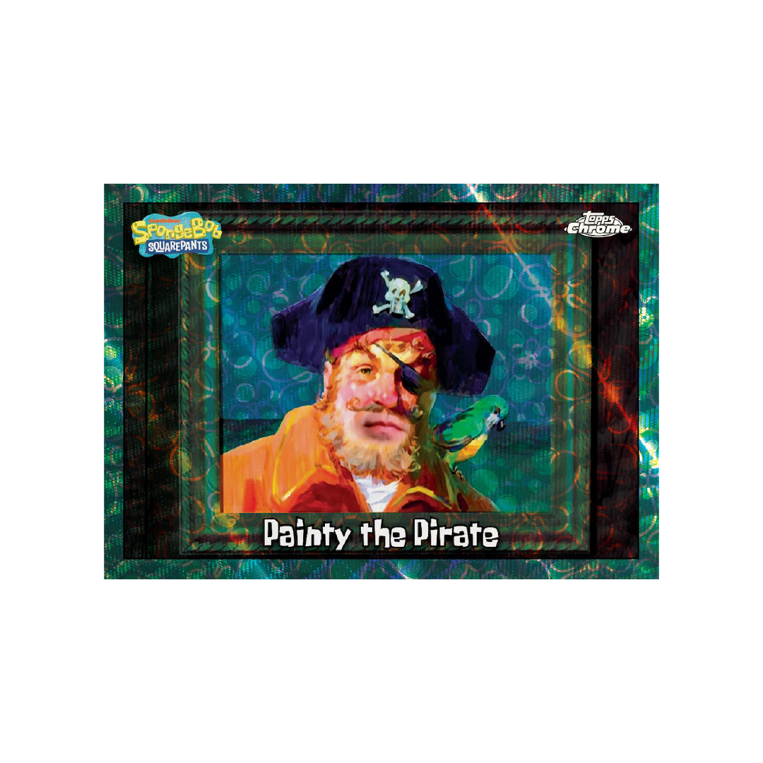 Topps Chrome SpongeBob 25th Anniversary 2025 Value Box