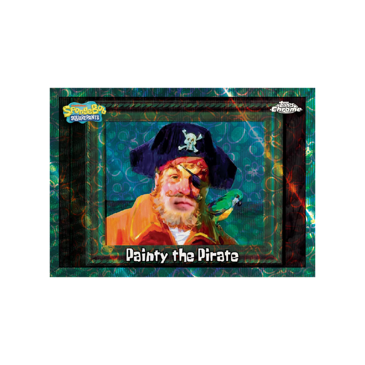 Topps Chrome SpongeBob 25th Anniversary 2025 Value Box