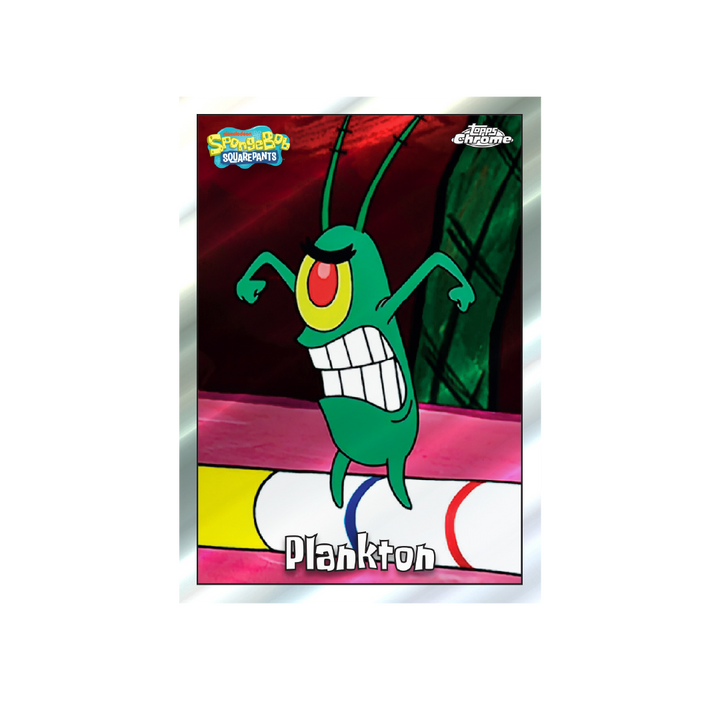 Topps Chrome SpongeBob 25th Anniversary 2025 Value Box