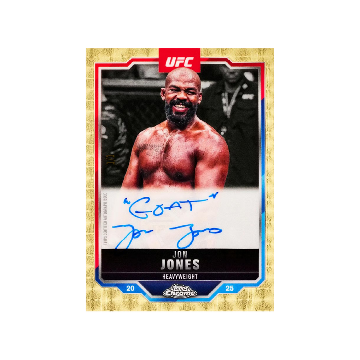 Topps Chrome UFC 2025 Hobby Box