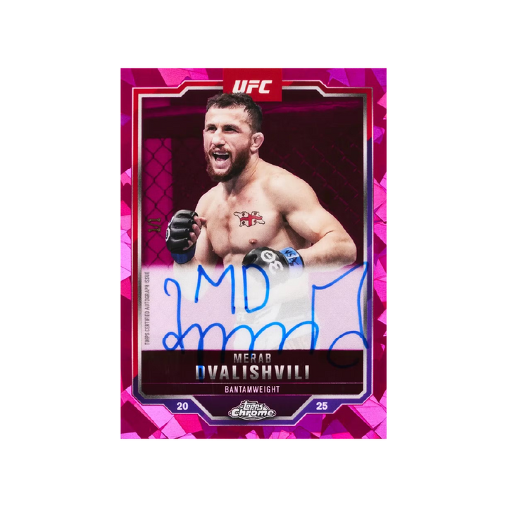 Topps Chrome UFC Sapphire Edition 2025 Hobby Box