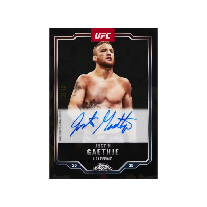 Topps Chrome UFC Sapphire Edition 2025 Hobby Box