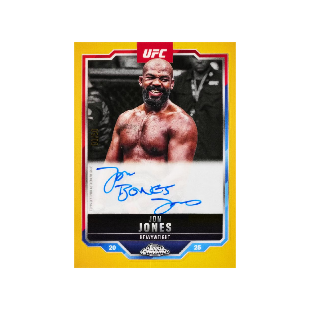 Topps Chrome UFC Sapphire Edition 2025 Hobby Box