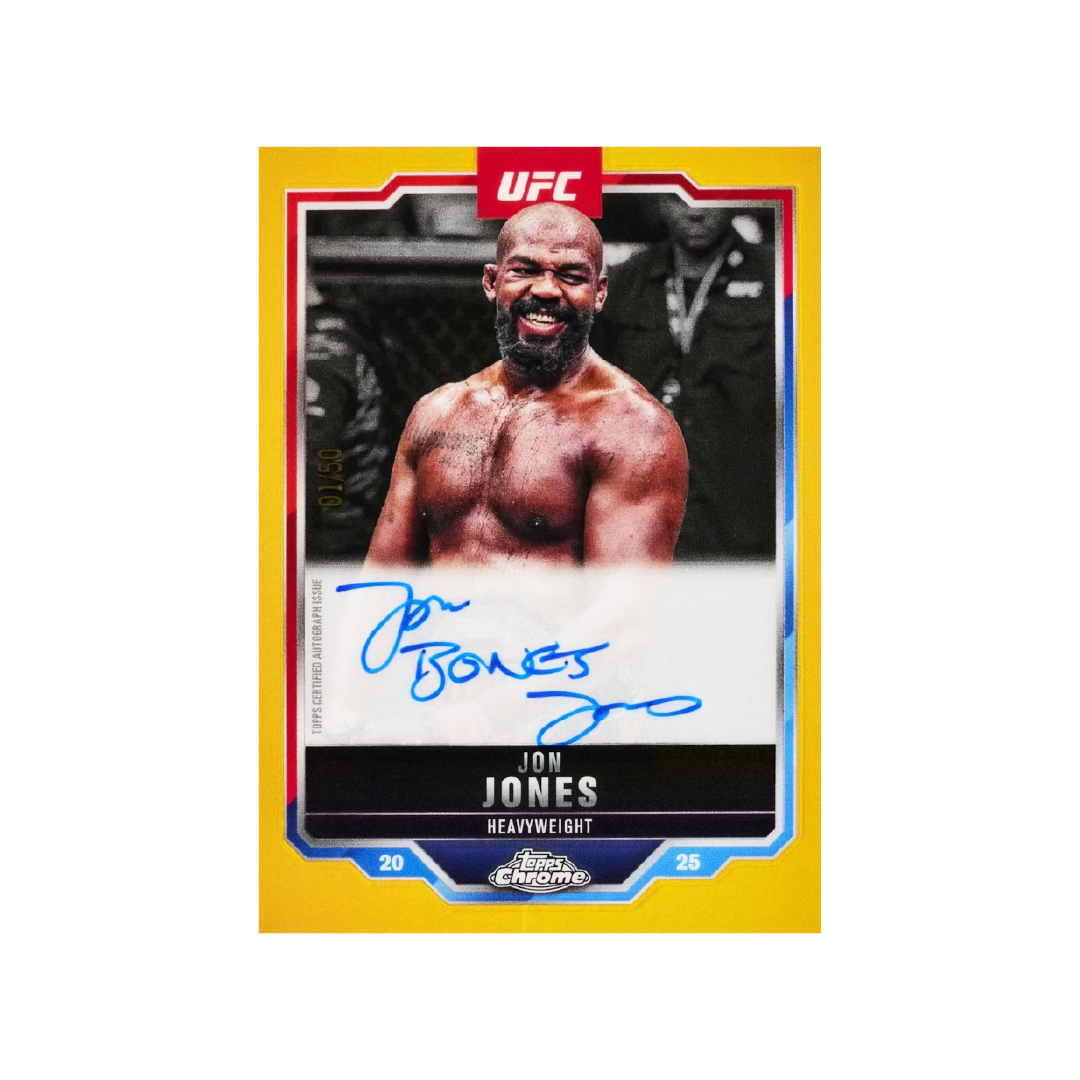 Topps Chrome UFC Sapphire Edition 2025 Hobby Box
