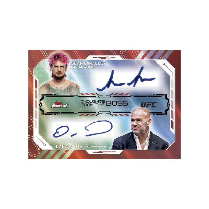 Topps UFC Finest 2025 Hobby Box - Pre-Order