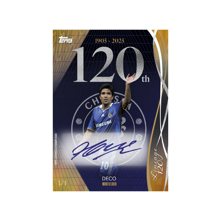 Topps Chelsea Lineage: 120 Years Anniversary Edition 2024/25
