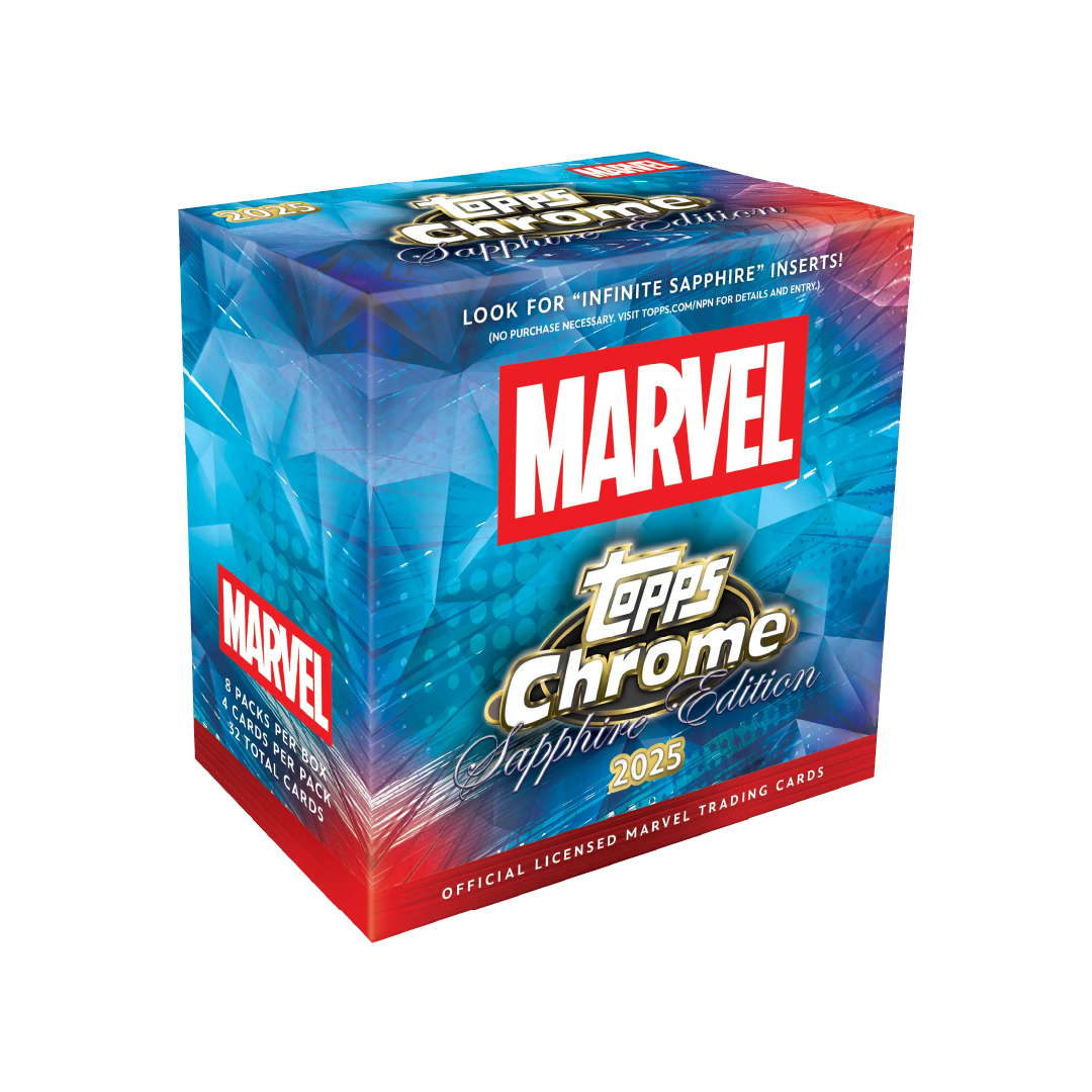 Marvel Comics Chrome Sapphire 2025 Hobby Box